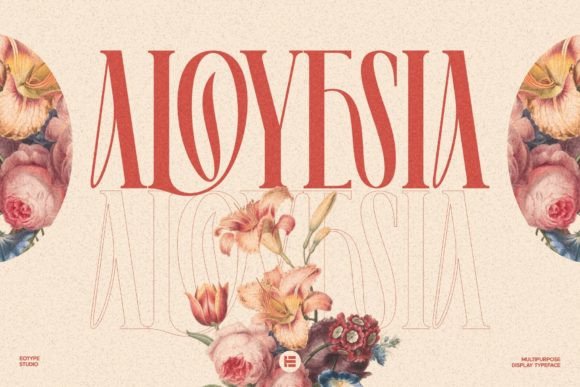 Aloyesia: The Condensed Serif Display Font for Modern Web Design