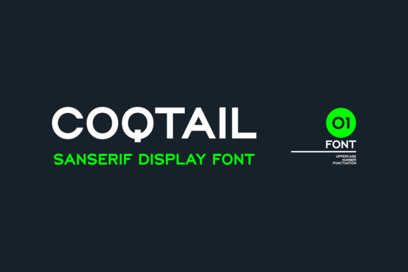 Coqtail: The Premium Display Font for Modern Campaigns