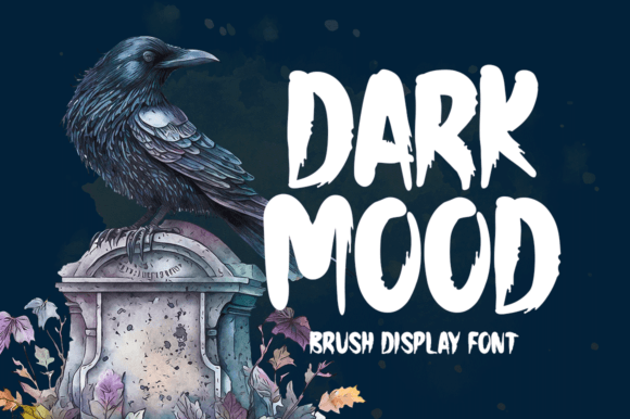 Dark Mood: The Unique Display Font for Modern Digital Brands