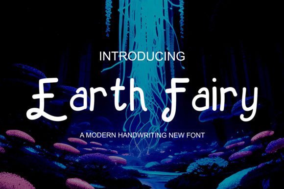 Earth Fairy: A Bubbly Display Font for Joyful Editorial Design