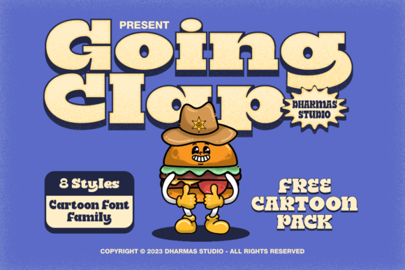 Going Clap: The Bold Slab Serif for Vintage Editorial Design