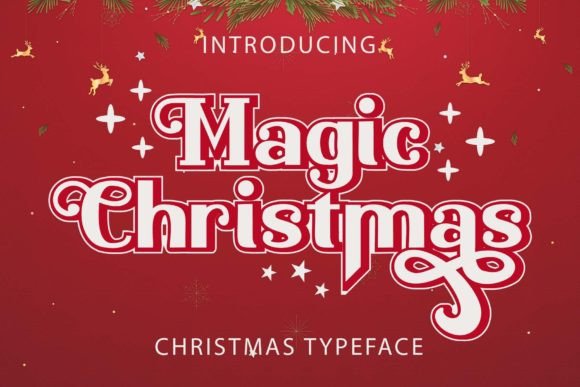 Magic Christmas: The Vintage Handwritten Font for Scroll-Stopping Campaigns