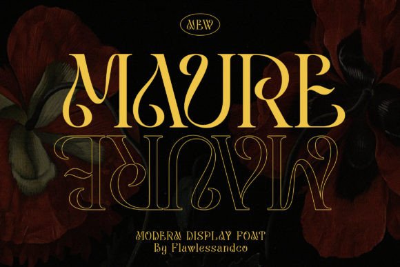 Maure: The Modern Display Font for Sophisticated Web Design