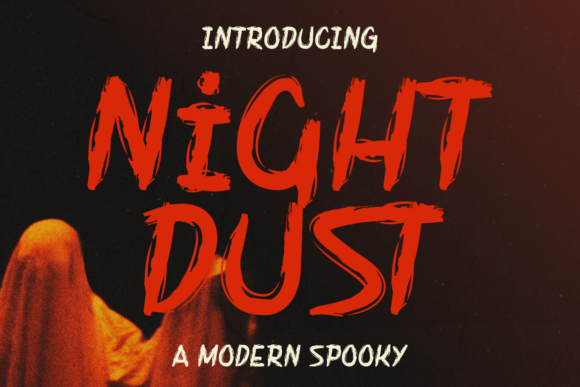 Night Dust: The Spooky Display Font for Halloween Creators