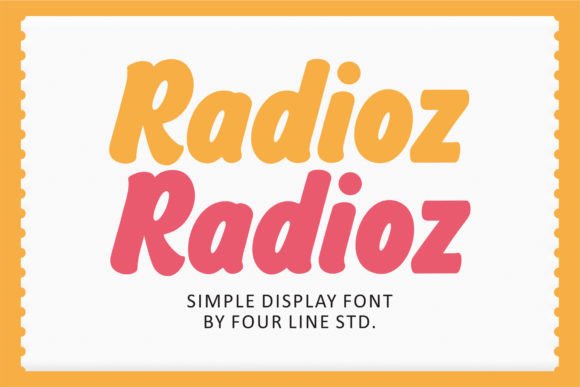 Radioz Font for Modern Digital Branding
