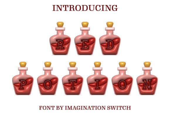 Red Potion Inflated: The Dynamic Display Font for Bold Campaigns