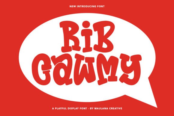 Reviewing Rib Cawmy: The Ultimate Playful Display Font