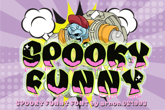 Spooky Funny: The Playful Display Font for Campaigns