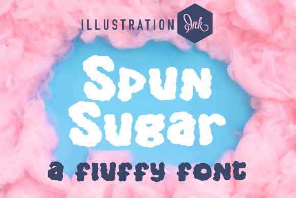 Spun Sugar: The Fluffy Hand-Crafted Font for Sweet Shop Branding