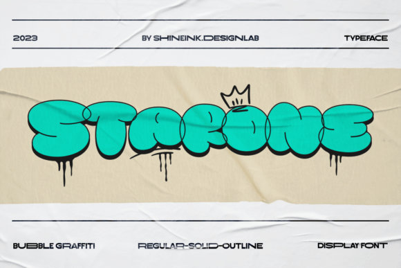 Starone: A Bold Display Typeface for Modern Digital Brands