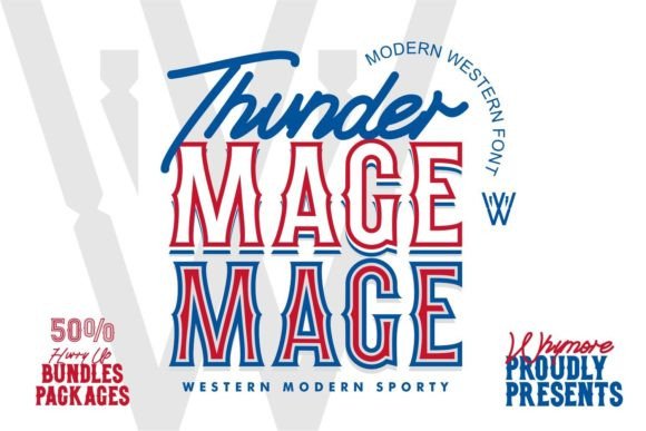 Thunder Mage: The Premium Display Font for Scroll-Stopping Campaigns